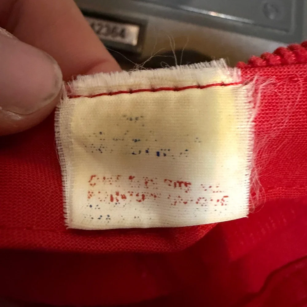 Vintage Stowe Mountain Resort Red Corduroy Snapback Hat Century 21 Ski 90s